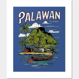 Palawan Island Philippines Posters and Art